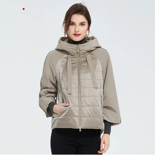 Women's and Plus Size Jacket Short Parka Jacket